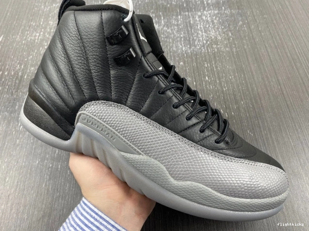 Grey 12 Black Air Wolf CT8013-019 Jordan 1123